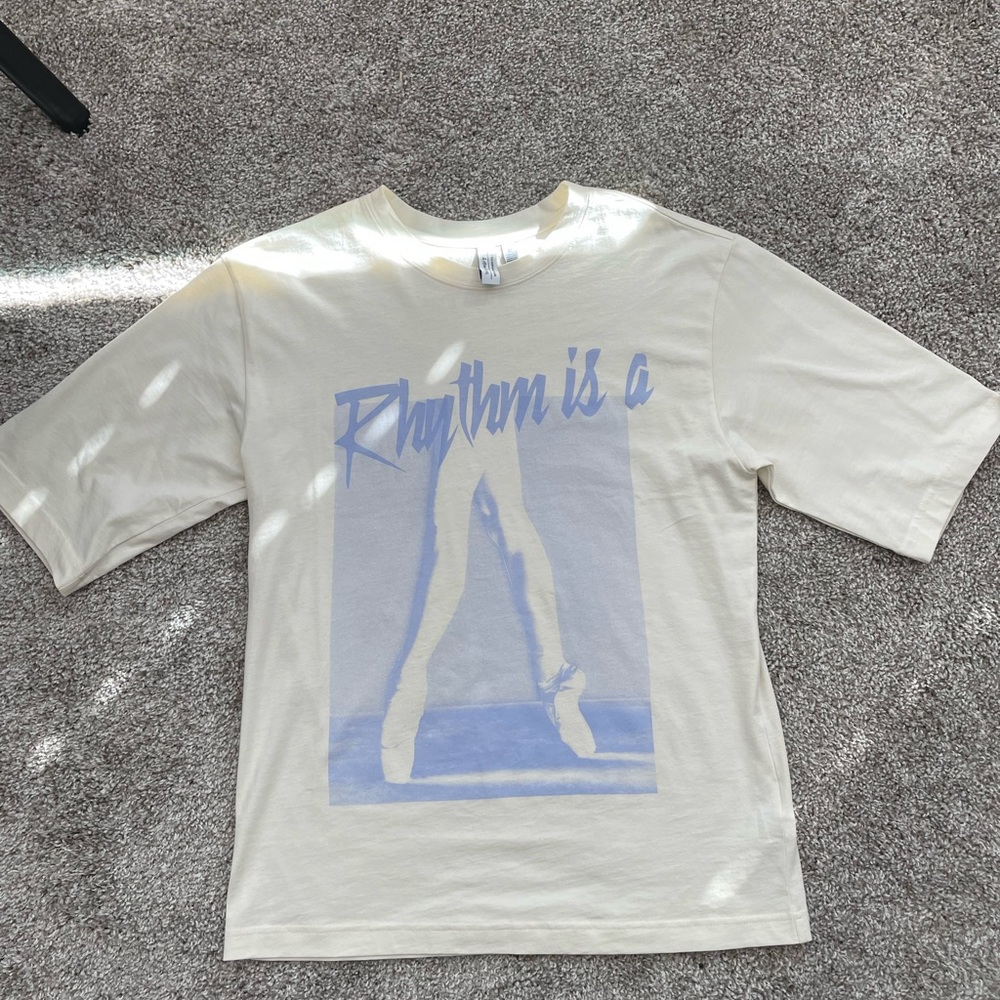 & Other Stories Cream T-Shirt